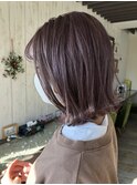 切りっぱなしボブ