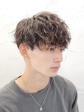 フィフス 原宿(fifth) ツイストスパイラルパーマツーブロックマッシュショートレイヤー