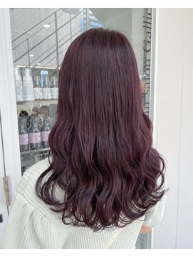 ガリカ シーム(Gallica/SEAM) 【桑原雪音】透明感ゆるふわピンクブラウン/暖色カラー<原宿>