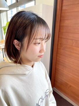 ヘッズ 高木瀬店(HEADS) ミニボブスタイル