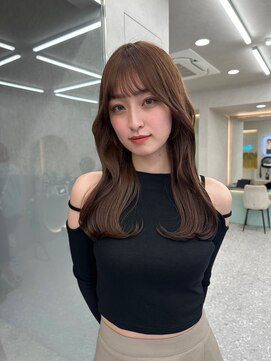 ロンド マーレ 天神大名店(Lond mare) イメチェン/チェリーブラウン/フェミニン/髪質改善