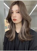 ザクザクレイヤーカット巻き方簡単ミディアム ロング韓国表参道