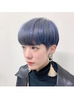 キジ(KIJI)&nbsp;★ブルーシルバー×マッシュショート★詳細はブログまで