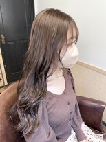 ラポール(RAPPORT)&nbsp;シースルーバングとショコラベージュ