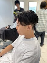 ナループロアツム(Nalu pu loa Tsum)&nbsp;ツーブロック　センターパート