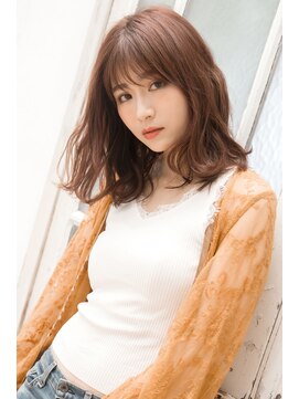 トッカ 千葉ANNEX店(tocca) 透明感×抜け感MAX☆オレンジベージュ×ふわふわスタイル