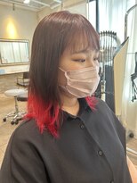 ネオリーブカップ 町田店(Neolive capu) 裾カラー レッド Neolive capu町田店