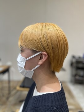 グランデュール サンストリート浜北店(GRANDEUR) メンズショート ニュアンスショート ブリーチ