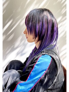 ビューティブロー ビービー(Beauty Blow B.B) ウルフレイヤーエンドカラーダブルカラーデザインカラー