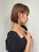 アンバー 池袋(amber)&nbsp;髪質改善/ミルクティーベージュ/ウェットヘア[池袋］