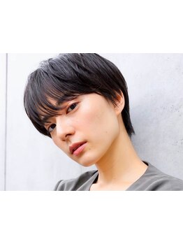 ＜ショート/ボブ特化＞カット+超音波トリートメント￥6500[カラー/髪質改善/縮毛矯正/ショート/ボブ/men's]