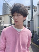 ラグ(log) 無造作マッシュパーマ