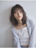 大人カジュアルパーマ