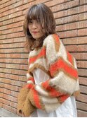 外ハネボブ/セクションカラー／グラデーションカラー／新宿