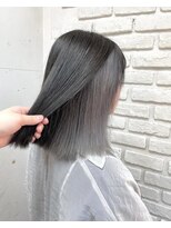 クリーブ 池袋(creeb) インナーグレー/アッシュグレー/インナーカラー