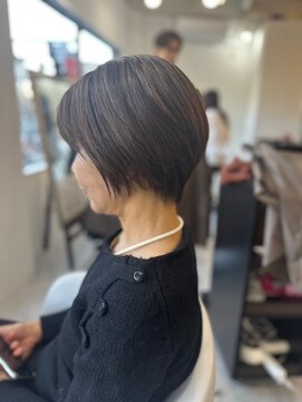 ソイクフ 四条大宮店(SOY-KUFU) 20代30代40代50代艶髪美髪明るめアッシュショート