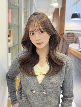 リンダ(LYNDA) 黒髪/ボブルフ/ネビージュ/小顔/ワンレン/仙台/髪質改善/前髪