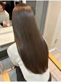 ３0代４0代50代ストレートアッシュベージュ髪質改善大人レイヤー