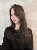 【木下限定】暗髪でも映える大人レイヤースタイル