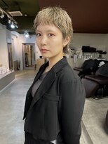 ハル ヘアスタジオ(haRu hair studio)&nbsp;ベリーショートパーマ