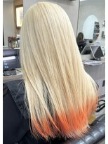 ラフテル(RAFTEL)&nbsp;【RAFTEL 鴨井】ブロンド×オレンジ