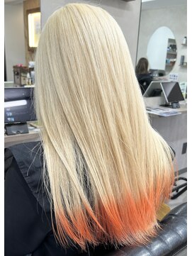 ラフテル(RAFTEL) 【RAFTEL 鴨井】ブロンド×オレンジ