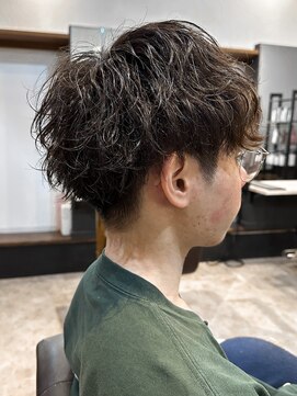 アイリーヘアデザイン(IRIE HAIR DESIGN) 【IRIE HAIR福岡】シャドウパーマ波巻きパーマ