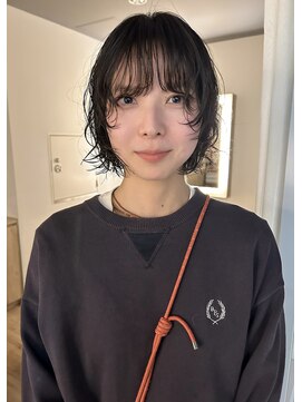 トリッカ 銀座(tricca) ボブパーマ/ニュアンスパーマ/レイヤーカット/ウェーブヘア