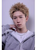 ピンパーマスパイキーショート