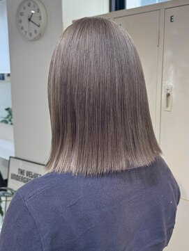 デート 下北沢(DATE) 下北沢ブリーチカラーハイトーンデザインカラー顔周りレイヤー◆