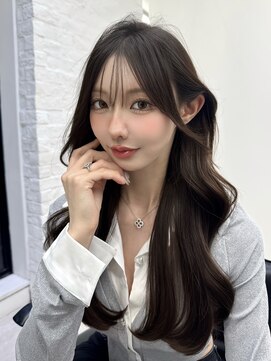 アマトウキョウ 表参道(AMA TOKYO) レイヤーカット 韓国ヘア ミルクティー 高島大登