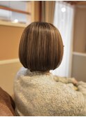 ナチュラルボブスタイル