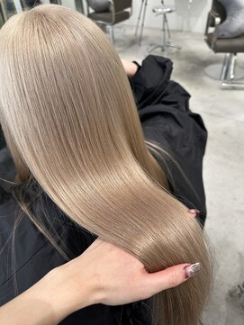 キオク(KIOX) ワンカラー/ブリーチカラー/髪質改善/ハイトーンカラー