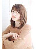 《30代~大人透明感》白髪ぼかしハイライト+艶カラー