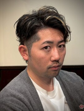 ヒロギンザ 難波店(HIRO GINZA) メッシュかきあげパーマ