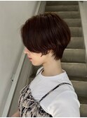 ショートカット/髪質改善縮毛矯正白髪ぼかしレイヤーカラーボブ