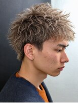 テーラヘアー 公津の杜店(TELA HAIR)&nbsp;短髪×抜きっぱなしブロンド