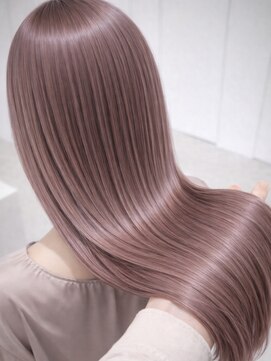 プール(POOL) ロング×ミルキーピンク