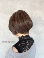イロバイルポポル(iro...by rupopolu) ワンランク上のおしゃれ♪ハイライトショート