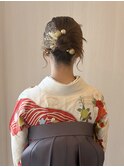 卒業式　ヘアセット＆袴着付　［所沢］