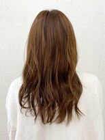 リノア 西梅田 福島(Linoa)&nbsp;梅田/髪質改善/透明感カラー×韓国風ロング×ニュアンス巻き