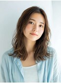 ワンホンレイヤー/ニュアンスウルフ/センター南/センター南駅