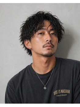 アストロ(ASTRO)の写真/一宮メンズパーマ大得意！髪のお悩み解決！セットも簡単で理想のスタイルへ♪
