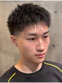 京都ビジネスマン支持率No.1フリンジクロップ×テーパーフェード
