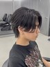 【人気No.1】時代をリードするフェザーパーマ+メンズカット¥14800