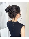 ふわっとお団子／博多ヘアアレンジ