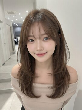 リト 四条 烏丸(riTo) 髪質改善レイヤーカットワンホン30代ロング透明感カラー綺麗め