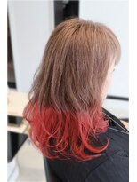シザーズトリックス ノーブル(scissorstrix Noble)&nbsp;デザインカラー×毛先カラー