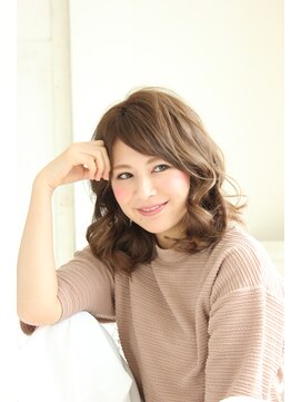 ヘア メイク フィーチェ(hair make fiche) 上品でうるツヤミディ☆