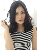 リッチカールで華やかさをアップデート！！ミディアム【藤沢】